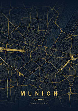 Munich City Map