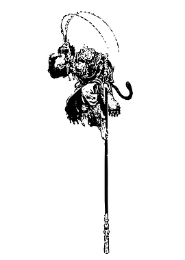Monkey King with Staff