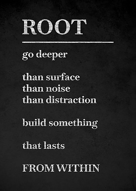 Inspirational Quote About Roots