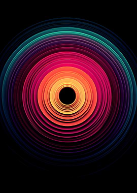 Concentric Circles of Color