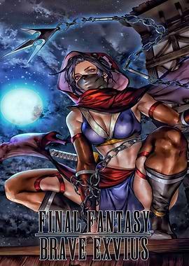 Final Fantasy Brave Exvius Ninja Art