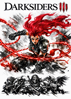 Darksiders III Fury Artwork