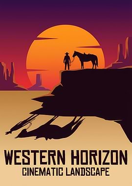 Western Horizon Cinematic Landscape