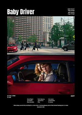 Baby Driver Movie Poster