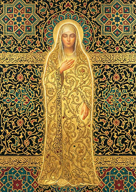 Fatima Al-Zahra in the Garden of Light