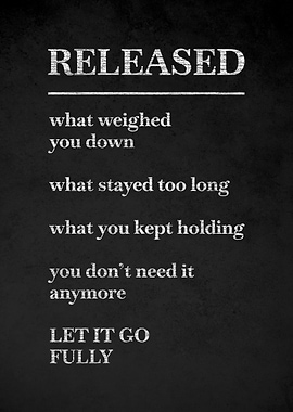 Released Let It Go Fully