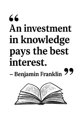 Benjamin Franklin Quote About Knowledge