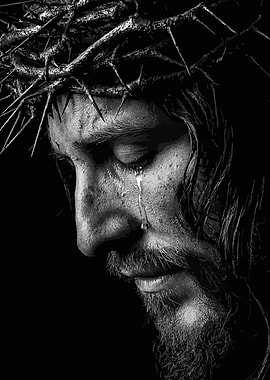 Jesus Christ with Crown of Thorns