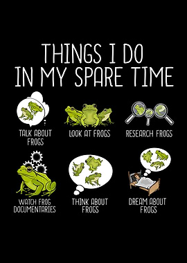 Frog Lover Kids Funny Frogs Idea Boys Frog