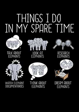 Elephant Lover Women Safari Zoo African Elephant