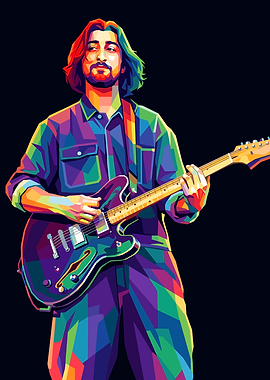 Noah Kahan Pop Art Style