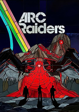 Arc Raiders Stained Glass Art