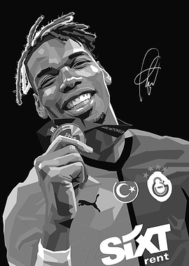 Paul Pogba with Nations League Medal