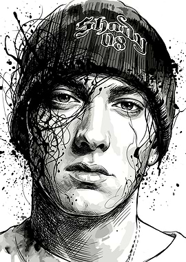Eminem Shady 08 Portrait