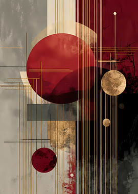 Abstract Geometric Circles and Lines