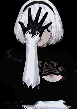 2B Anime Art
