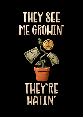 Money Growing in Pot