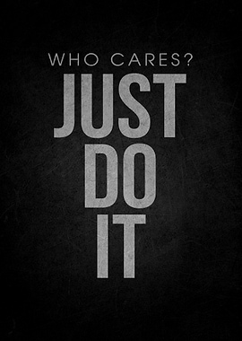 Just Do It motivational poster
