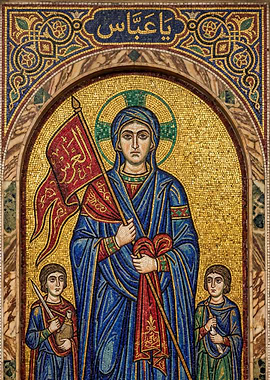 Imam Hussein Karbala Mosaic