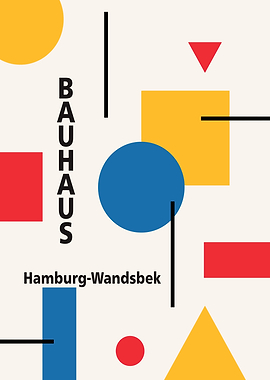 Bauhaus Hamburg-Wandsbek Poster