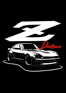 Datsun Z Car Graphic