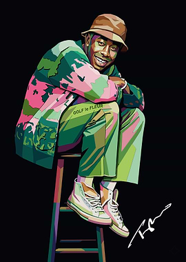 Tyler, The Creator Pop Art Portrait