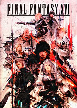 Final Fantasy XVI Key Art