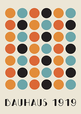 Bauhaus 1919 Poster