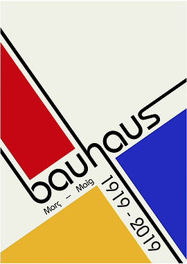 Bauhaus 1919-2019 Poster