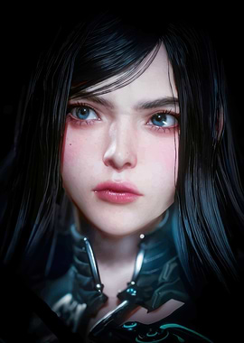 stellar blade portrait art