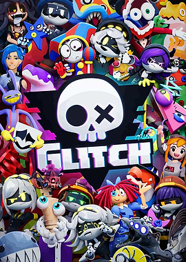 Glitch Productions Characters Collage