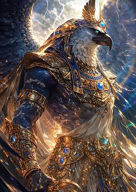 Mythological Eagle Warrior