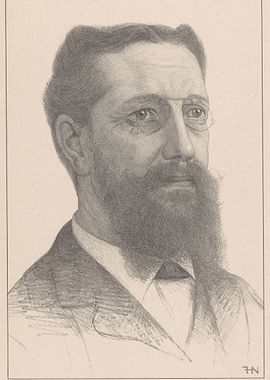 Portrait of a Bearded Man with Glasses
