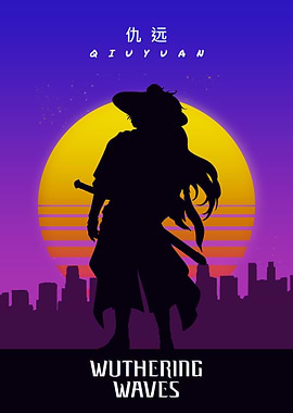 Wuthering Waves Qiuyuan Silhouette