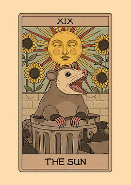 The Sun - Possum Tarot