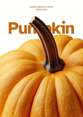 Pumpkin – Where Simplicity Meets Golden Perfection