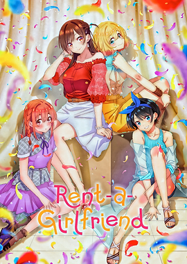 Rent-a-Girlfriend Anime Poster