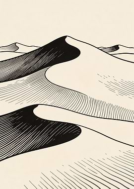 Desert Dunes Landscape