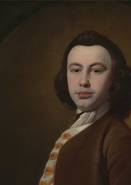 Portrait of a Man in 18th Century Attire