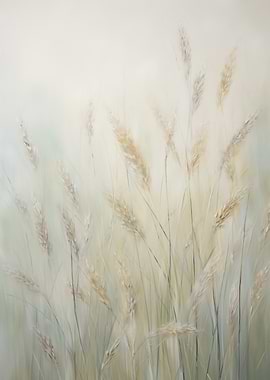 Soft Focus Pampas Grass