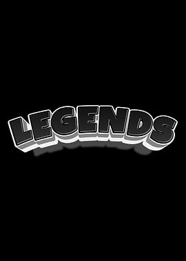 Legends Text Art