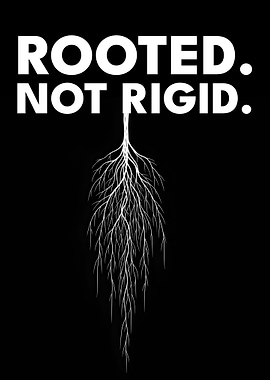Rooted Not Rigid Stoic Resilience Art