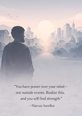 Marcus Aurelius quote about inner strength