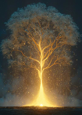 Glowing Tree of Life