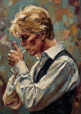 David Bowie Painting