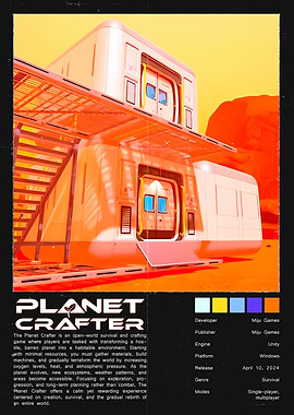 The Planet Crafter Game Poster