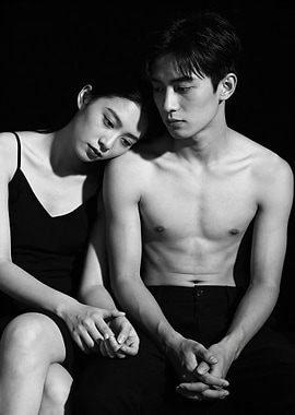 Couple in Black and White