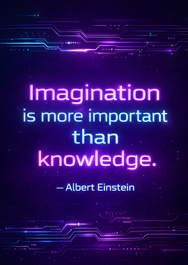 Imagination is more important than knowledge quote