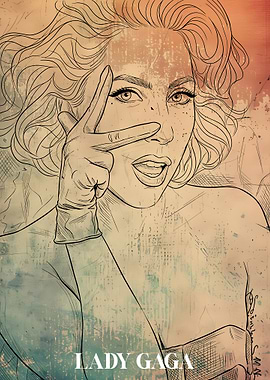 Lady Gaga Potrait
