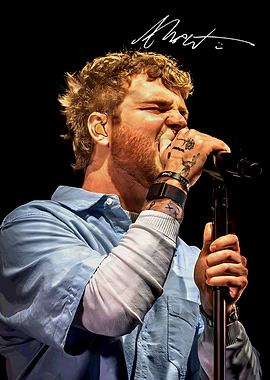 Alex Warren Performing on Stage